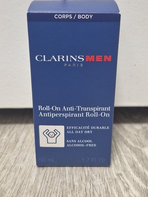 Clarins - Men Antiperspirant Roll-On 50ml/1.7oz New In Box 