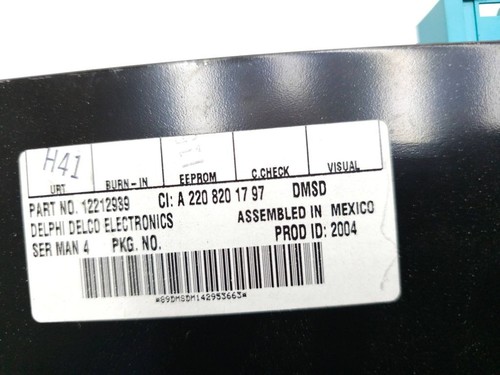 Mercedes-Benz CLS C219 2006 Other control units/ modules A2208201797 BCE26133 - Picture 6 of 6
