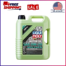 Liqui Moly 20438 Molygen New Generation SAE 0W-20 Synthetic Motor Oil - 5 Liters