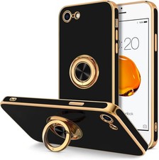 Case for iPhone SE 2022, iPhone SE 2020, iPhone 7, iPhone 8 with Ring Holder