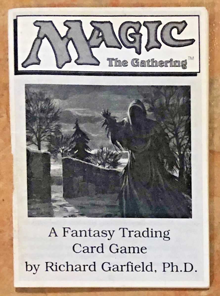Magic The Gathering Rule Book In Individual Magic: The Gathering