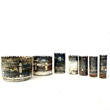 Blue Point Hole Saw 7 pc Set - 2 1/2 , 2 , 1 ...