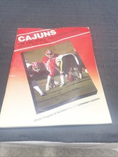 1988 Ragin' Cajuns Football Program Southwestern Louisiana Brian Mitchell