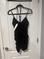 NWT Size Small Black Zara Dress