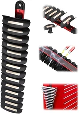 SEDY 14-Slot Magnetic Wrench Organizer Holder - Heavy-Duty Wrenchs Rack, Detacha