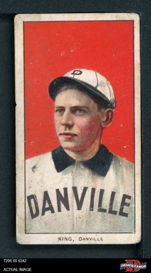 1909 T206 Frank King Virginia State League - Danville  1.5 - FAIR