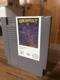 TESTED 100% 9/10 CLEAN ARTWORK OEM AUTHENTIC Gauntlet II (Nintendo NES, 1990)