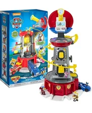 Paw Patrol Mighty Lookout Tower with 4 Exclusive Bonus Figures BRAND NEW