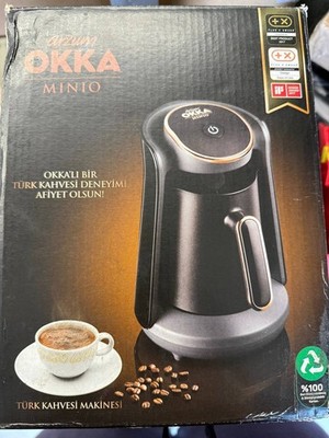 Arzum Okka Minio Türkische Kaffeemaschine Mokka Automat Terrakotta 4 Tassen