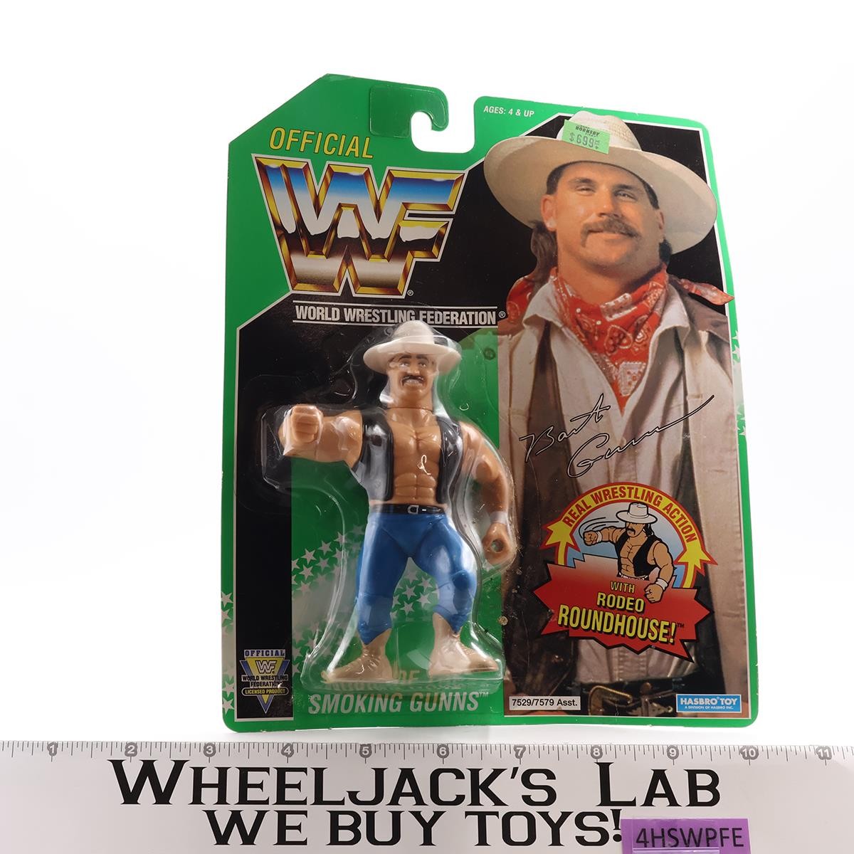 Bart of Smoking Gunns Green Card Series 11 WWF Wrestling 1994