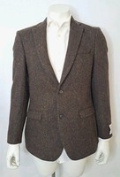 NEW - Dobell x Harris Tweed Blazer Size 40 100% Wool, Single Breasted,  RRP £349