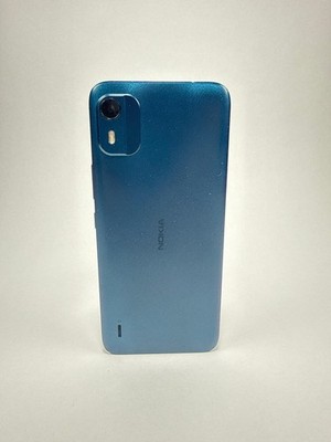 Nokia C12 64GB Unlocked Dual SIM Smartphone Android 12 Cyan 2GB RAM