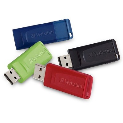16GB Store  n  GoAndreg; USB Flash Drive - 4pk - Red, Green, Blue, Black