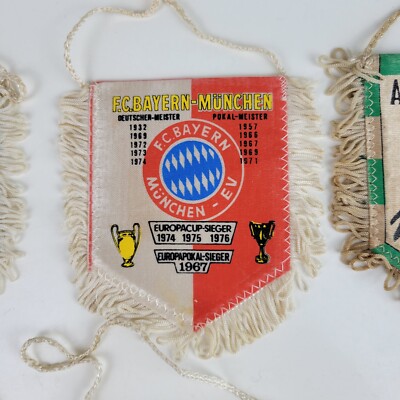Fanion Vintage FC Chalon - Banderin Football Ancien - Souvenir Club Français