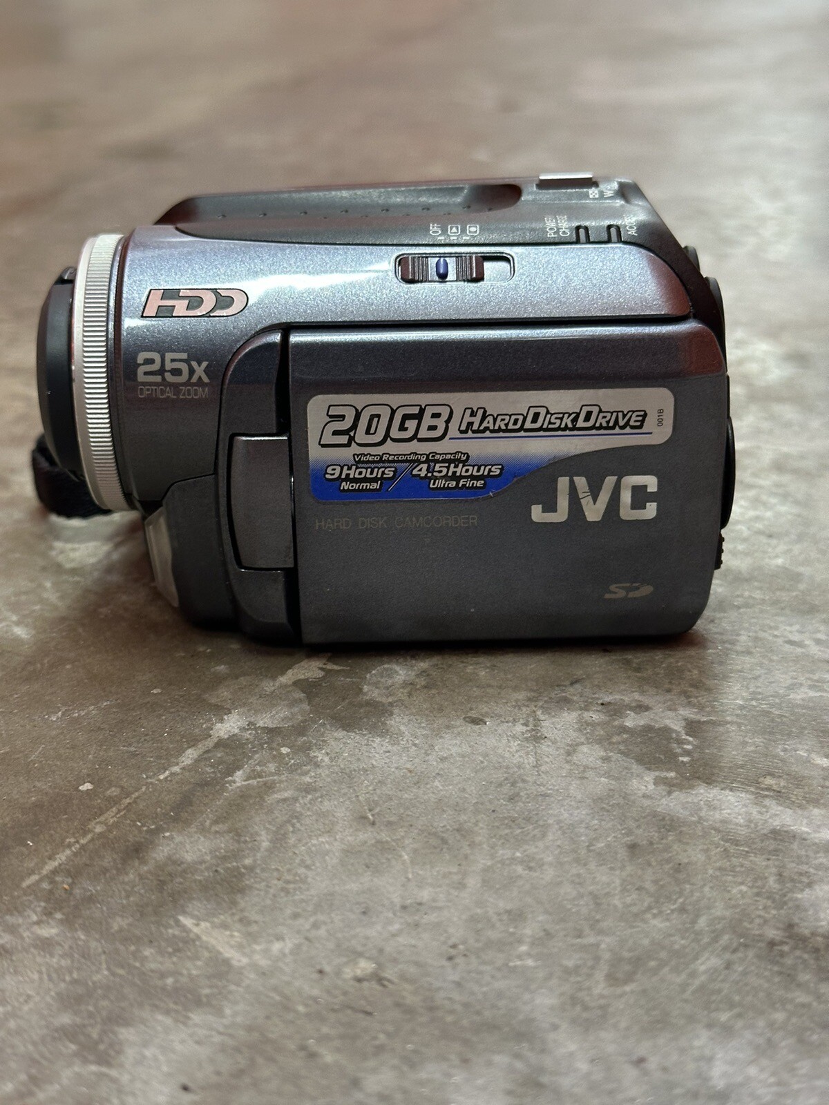 JVC Everio GZMG20U 20GB Hard Disk Camcorder NO POWER CORD. 46838021770