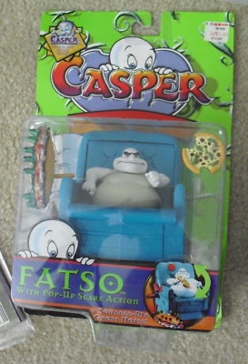 Vintage 1997 Trendmasters Casper Friend Fatso Ghost Action Figure