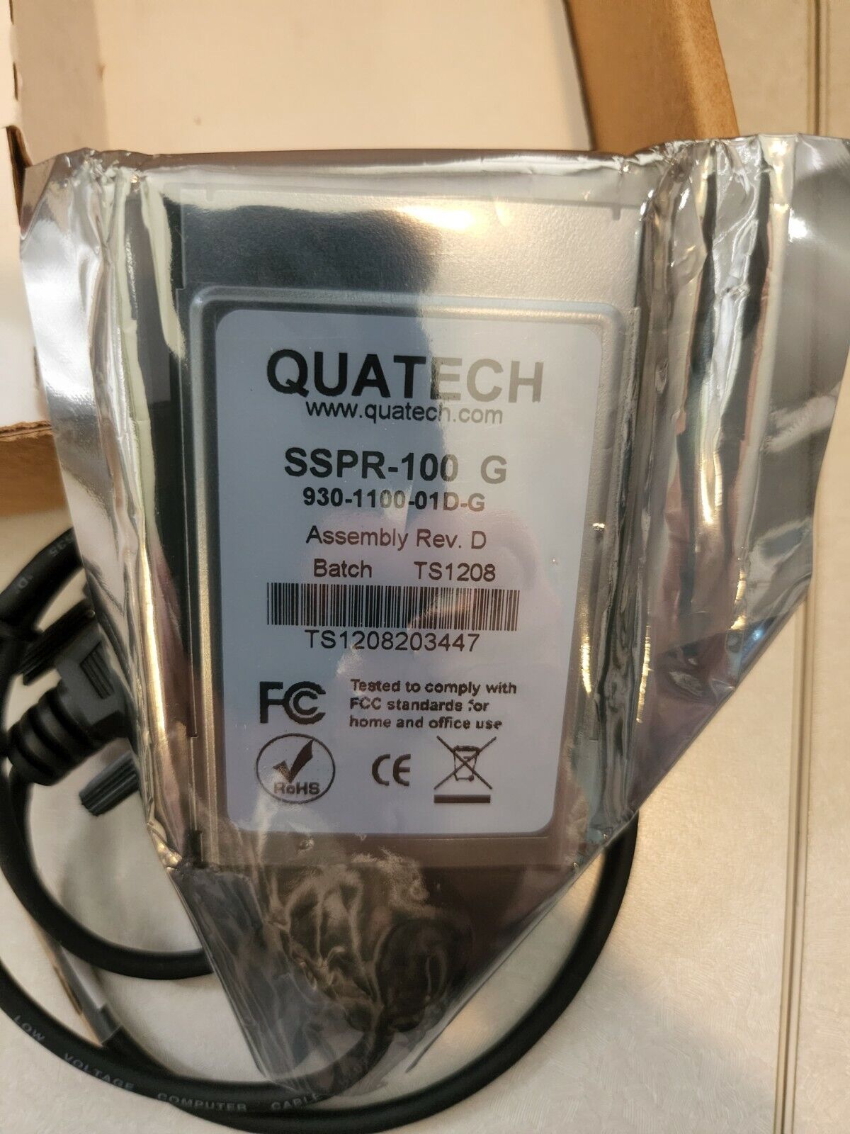 Quatech SSPR-100 Serial Port Card