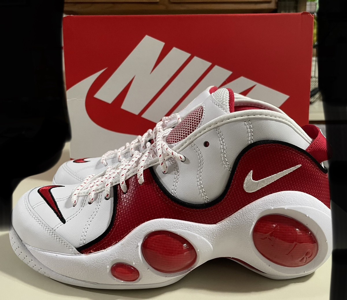 シューズ(男性用) NIKE AIR ZOOM FLIGHT 95 PREMIUM (2008) Nike Air Zoom Flight 95 Premium 2008 Black White for Sale