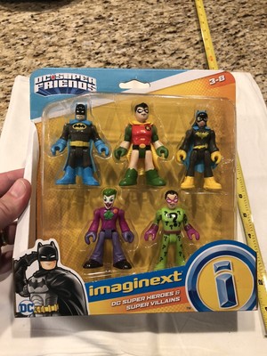 imaginext batman figures 5 pack