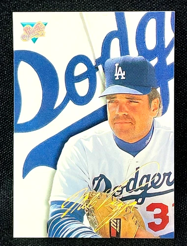 MIKE PIAZZA - 1993 Donruss Studio Baseball #201 - LOS ANGELES DODGERS