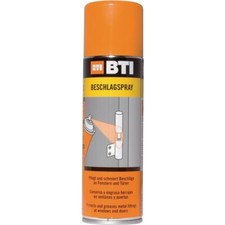 BTI Beschlagspray 400ml | Pflege für Mechanik an Fenster, Tür, Tor, Garage