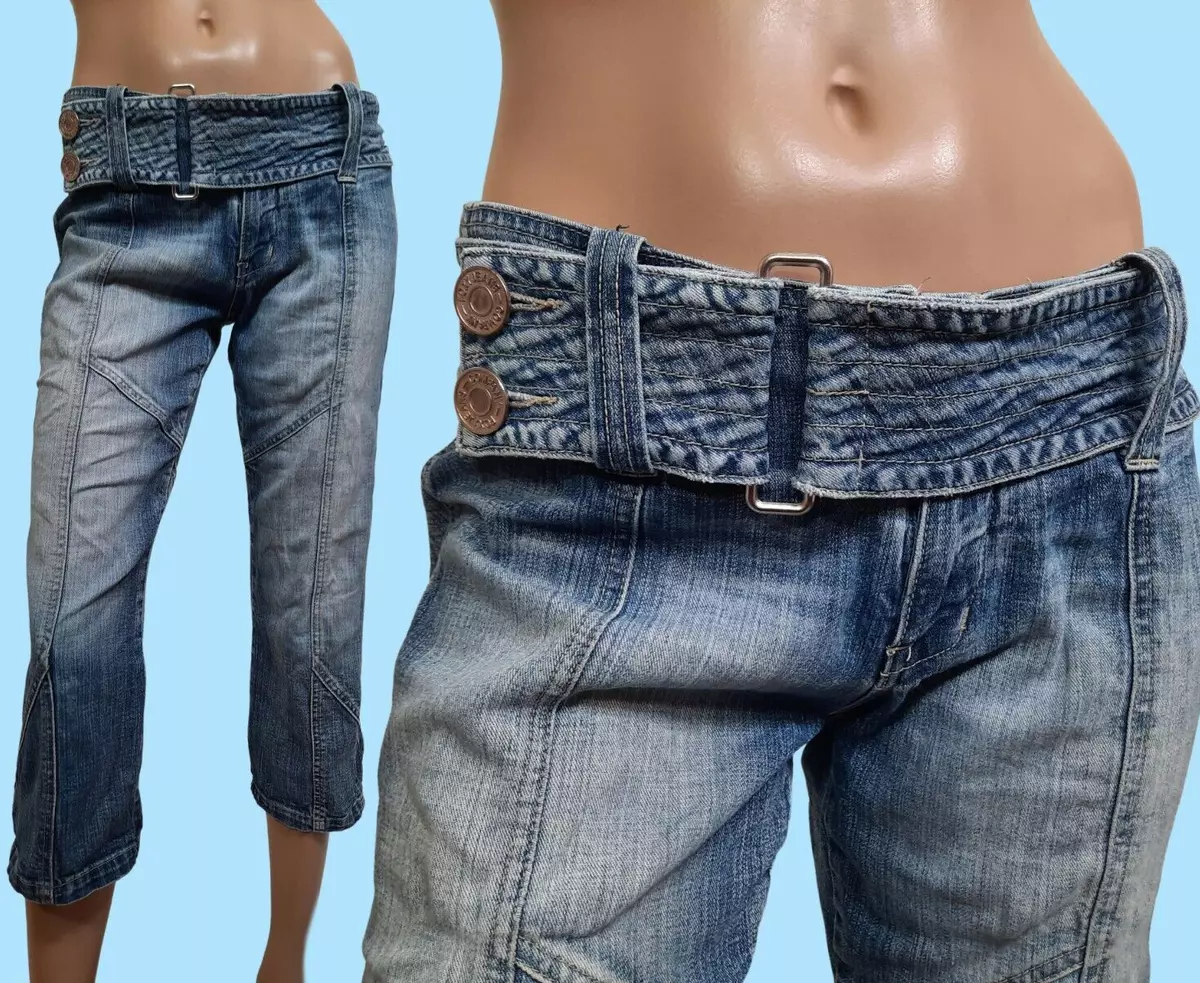 Low waist sale cropped jeans