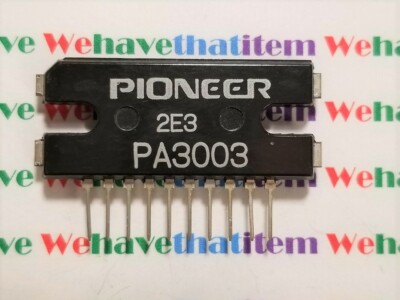 PA3003 / PIONEER IC / SIP / 1 PIECE (qzty)