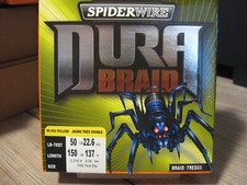 SpiderWire DURA BRAID Braided Fishing Line - 50 LB - 150 Yds - HI-VIS YELLOW