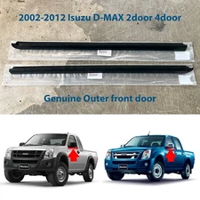 02-12 Isuzu D-MAX Chevrolet LUV front outer door belt weatherstrip seal OEM