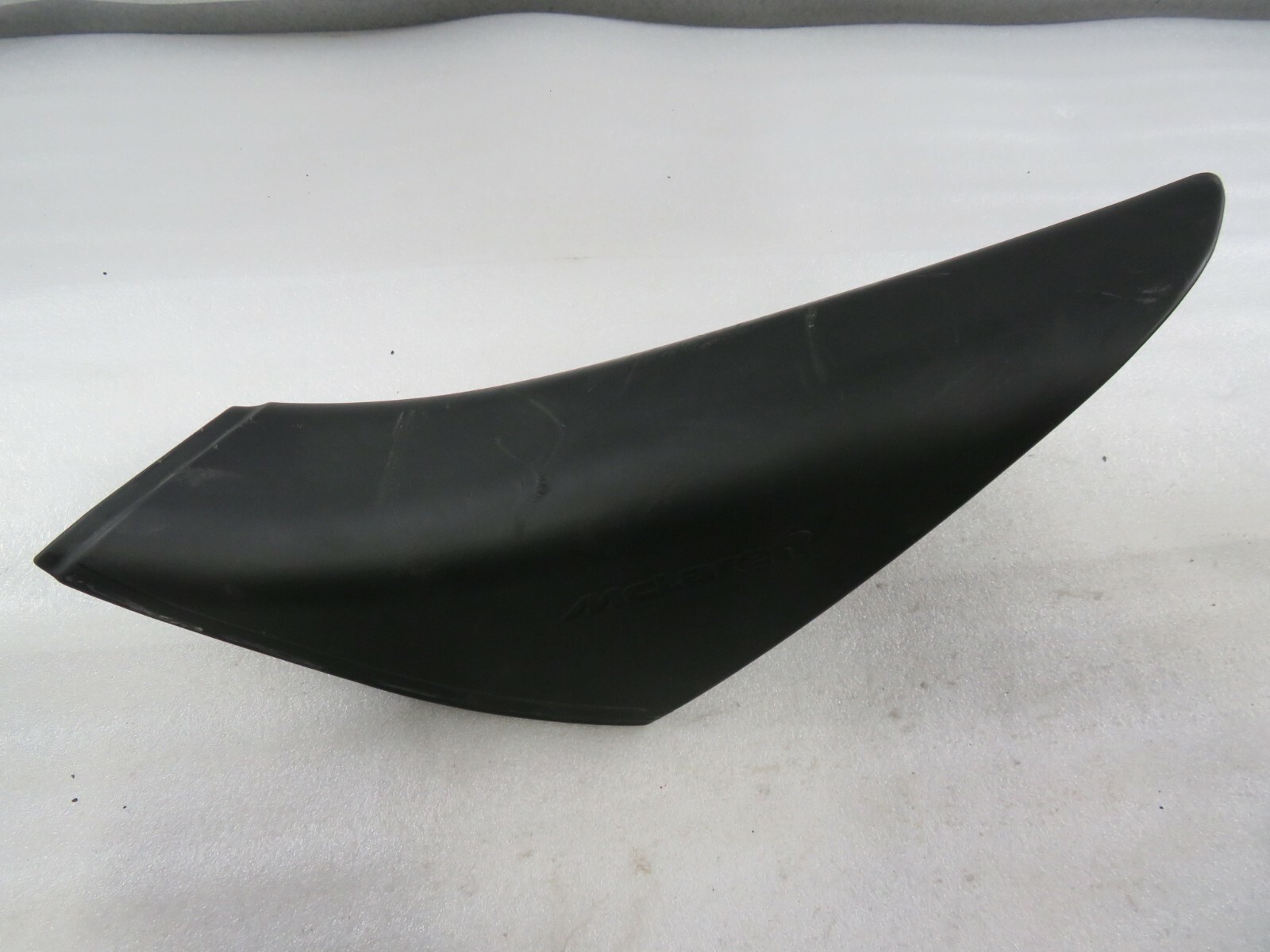 McLaren 570S, LH Door Sill Step Leather Panel, Used, P/N 13N0149CP
