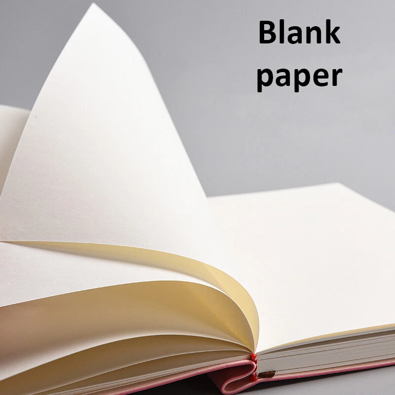 PU Leather Journal A5/B5 Notebook Blank Paper Writing Diary Planner 200 Pages - Image 4 of 4