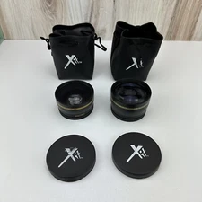 Lot of 2 Xit Pro Series .43x + 2.2x HD AF Wide Angle Macro Lens 58mm for Nikon