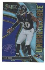 ED REED 2020 Panini Select Unbreakable Prizm #15 Ravens  ID:22979
