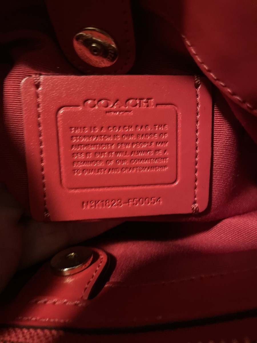 バッグ COACH Signature Sage Carryall 2-Way COACH Signature Mini Sage Carryall Bag Brown / Pink / Red