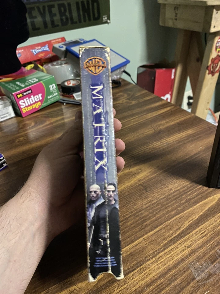 Vintage 1999 THE MATRIX Promo Screener VHS Tape SUPER RARE cgc True First Print - Image 4 of 4