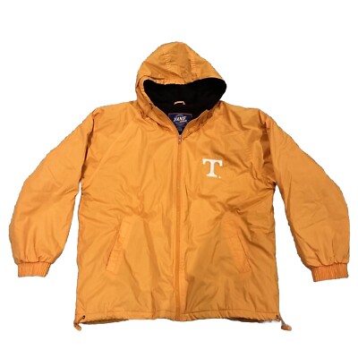 Vintage 90's Fans Gear Tennessee Vols Hooded Coat Jacket Size