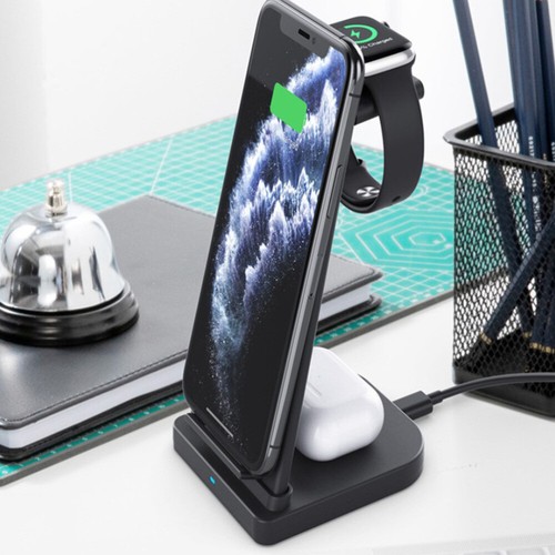 Fast Charging Dock Detachable Wireless Charging Stand 3 1 Charging Pad - 第 7/12 張圖片