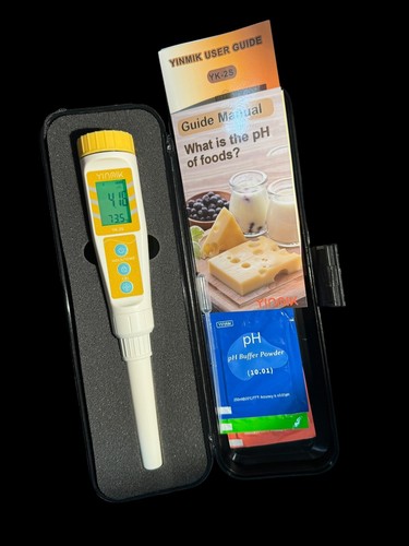 Yinmik Food PH Meter Digital Spear Tip Probe YK-2S