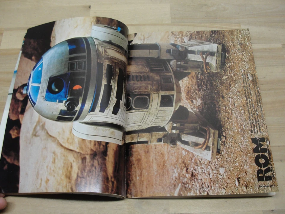 * RARE DEC 1977 ROM COMPUTER APPLICATIONS FOR LIVING MAGAZINE R2-D2 CENTERFOLD - Image 2 of 2