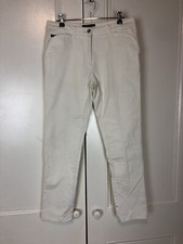 GANT Ladies Brushed Satin Size 12 Jodhpur Pants Off White Brand New With Tags