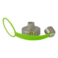Ecovessel Replacement Stainless Steel Dual Top Silver With Lime Green Strap on sale Ecovessel Replacement Stainless Steel Dual Top Silver With Lime Green Strap on sale