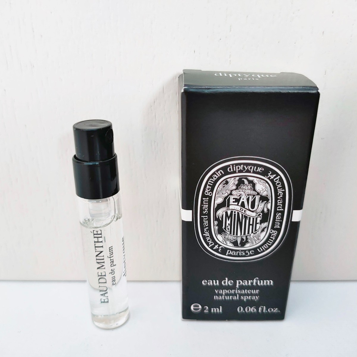 Diptyque Eau De Minthe Eau de Parfum mini Spray Fragrance, 2ml