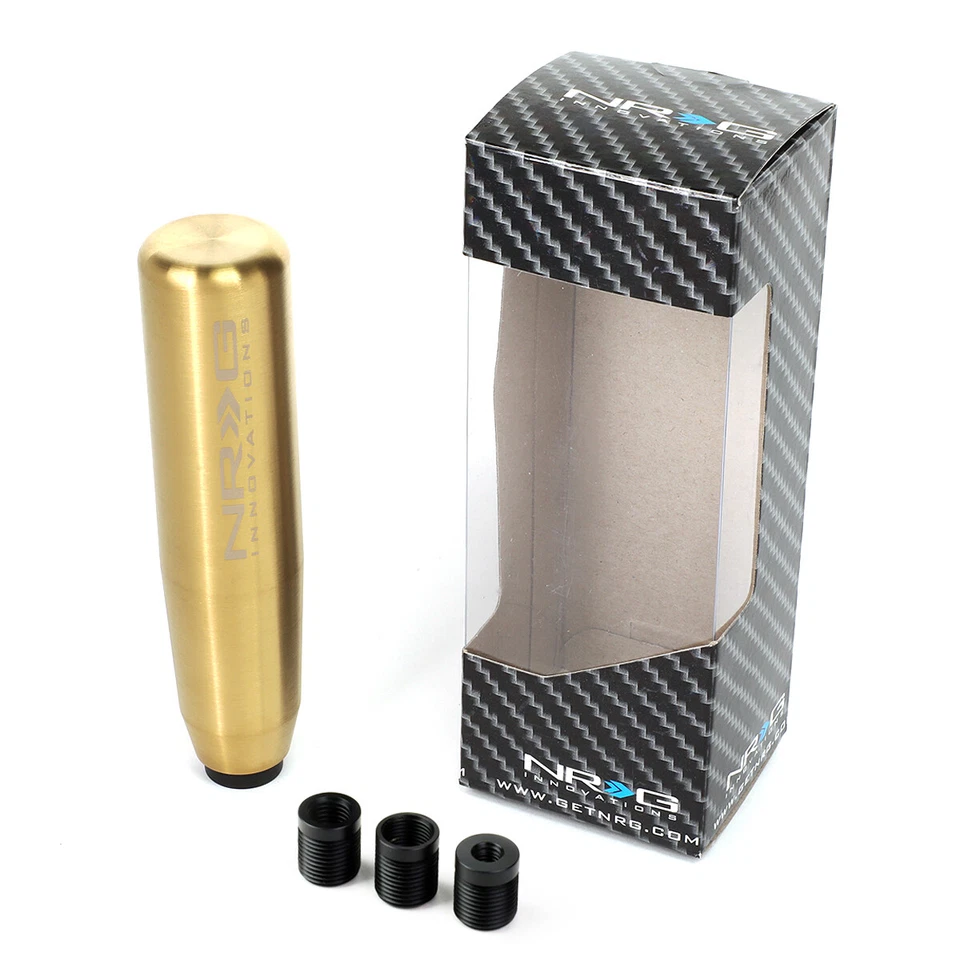 NRG INNOVATIONS SK-480GD WEIGHTED 5"TALL ALUMINUM MANUAL SHIFT KNOB UNIVERSAL - Изображение 4 из 4