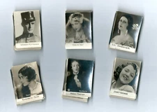 1931 Orami Filmfotos Series B Film Star Tobacco Cards, You Pick