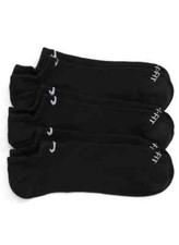 Nike L111448 Unisex Black Dri Fit 3 Pack No Show Socks Size Large