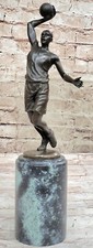 Bronze Dunk and MVP Basketball Player Awards Handcrafted by Lost Wax Method Sale