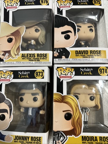 funko pop lot Schitts Creek 4