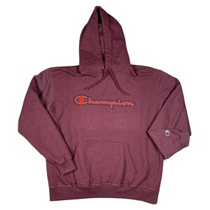 champion hoodie maroon