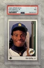 1989 Upper Deck Star Rookie Ken Griffey Jr. RC #1 PSA NM 7 Mariners Reds HOF
