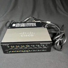 Cisco SF100D-16P 16-Port 10/100 Fast Ethernet Desktop Switch with Max PoE W/Plug